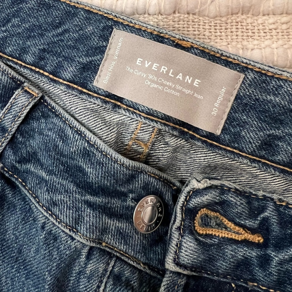 Everlane Curvy ‘90s Cheeky Straight Jean Size 30R